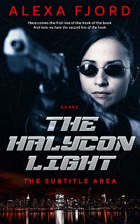 Pre Made Book Cover Pink Swan