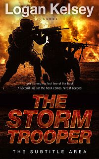 Pre Made Book Cover Graphite