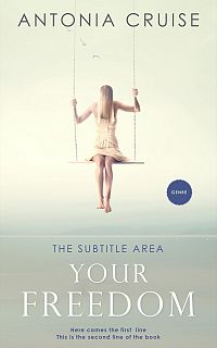 Pre Made Book Cover Moon Mist