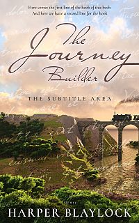 Pre Made Book Cover Lisbon Brown