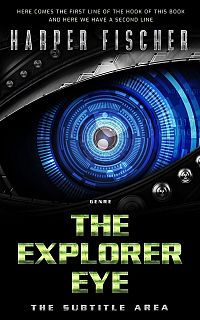Pre Made Book Cover Ebony