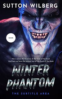 Pre Made Book Cover Mirage