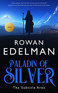 Pre Made Book Cover Ebony