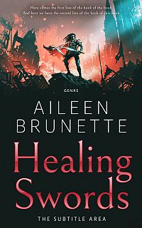 Pre Made Book Cover New York Pink