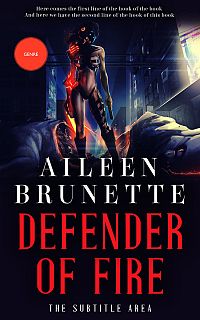 Pre Made Book Cover Ebony