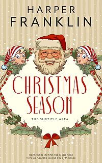 Pre Made Book Cover Double Spanish White