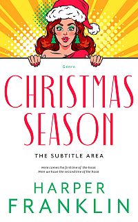 Pre Made Book Cover Green Pea