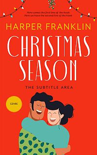 Pre Made Book Cover Pomegranate