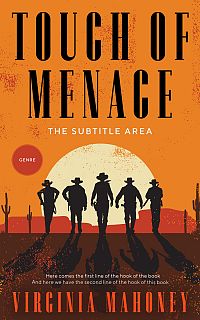 Pre Made Book Cover Zest