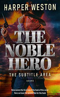 Pre Made Book Cover Thunder