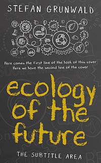 Pre Made Book Cover Fuscous Gray