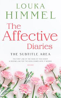 Pre Made Book Cover Soft Peach