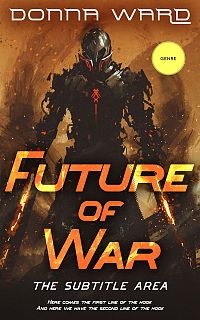 Pre Made Book Cover Raw Sienna