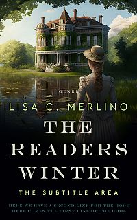 Pre Made Book Cover Foggy Gray