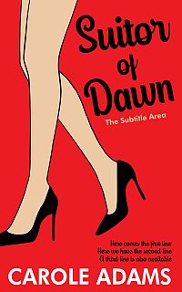 Pre Made Book Cover Alizarin Crimson