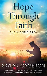 Pre Made Book Cover Ebony Clay