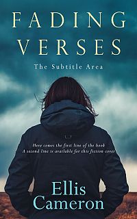 Pre Made Book Cover Blue Dianne