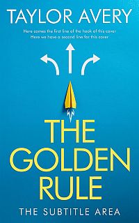 Pre Made Book Cover Bondi Blue