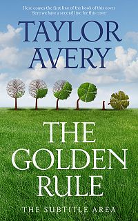 Pre Made Book Cover Fern Frond