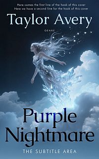 Pre Made Book Cover Cloud Burst