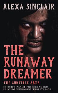 Pre Made Book Cover New York Pink