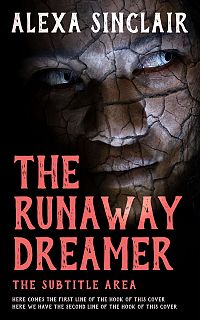 Pre Made Book Cover New York Pink