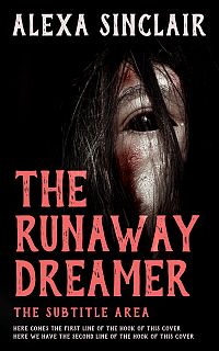 Pre Made Book Cover New York Pink