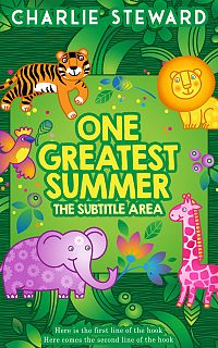 Pre Made Book Cover Sea Green