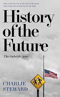 Pre Made Book Cover Pale Slate