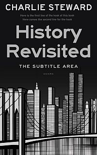 Pre Made Book Cover Silver