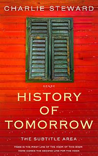 Pre Made Book Cover Milano Red