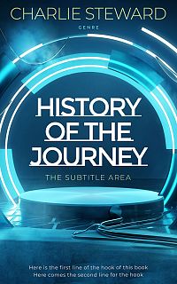 Pre Made Book Cover Chathams Blue