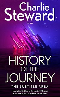 Pre Made Book Cover Violet