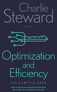 Pre Made Book Cover Ebony Clay