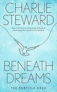 Pre Made Book Cover Blizzard Blue