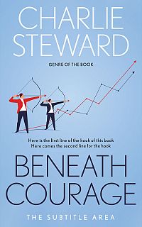 Pre Made Book Cover Regent St Blue