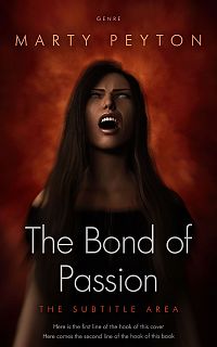 Pre Made Book Cover Graphite