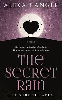 Pre Made Book Cover Lily