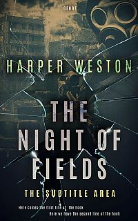 Pre Made Book Cover Outer Space