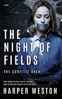 Pre Made Book Cover Mirage