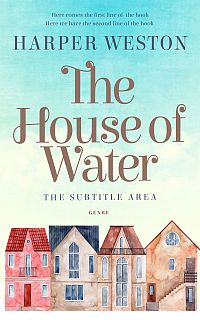 Pre Made Book Cover Surf Crest