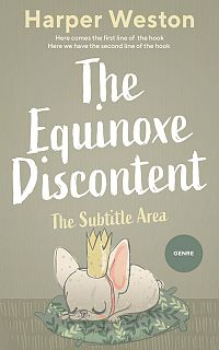 Pre Made Book Cover Taupe Gray