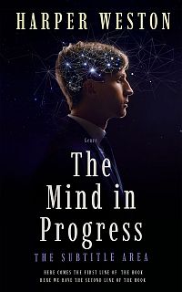 Pre Made Book Cover Ebony