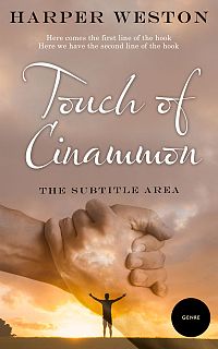 Pre Made Book Cover Brandy Rose