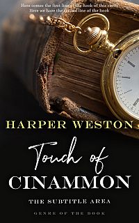 Pre Made Book Cover Oil