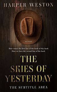 Pre Made Book Cover Night Rider