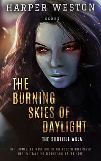 Pre Made Book Cover Thunder