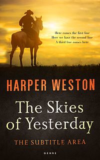 Pre Made Book Cover Eternity