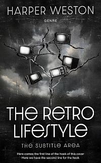 Pre Made Book Cover Mine Shaft