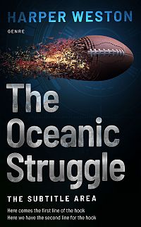 Pre Made Book Cover Martini